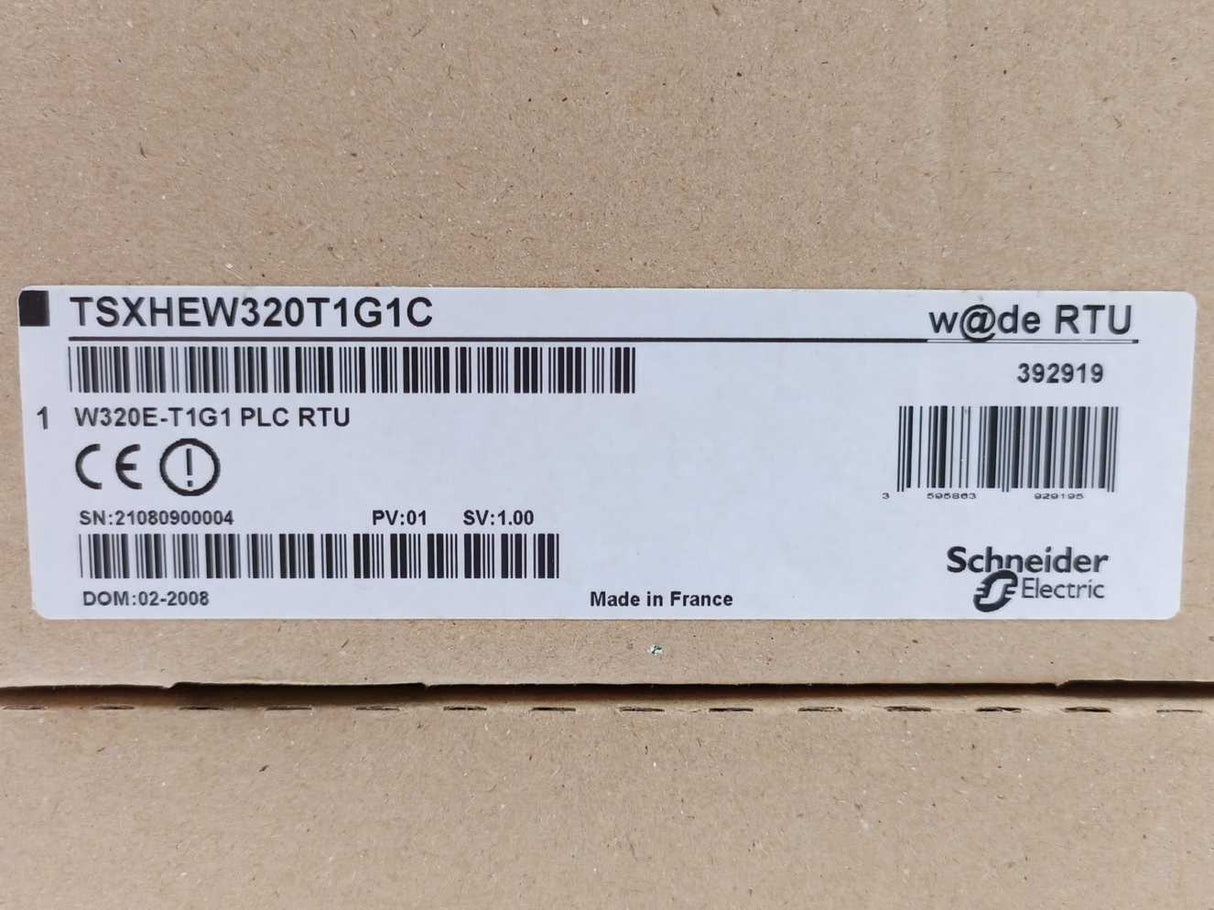Schneider / Telemecanique TSXHEW320T1G1C W320E-T1G1 PLC RTU