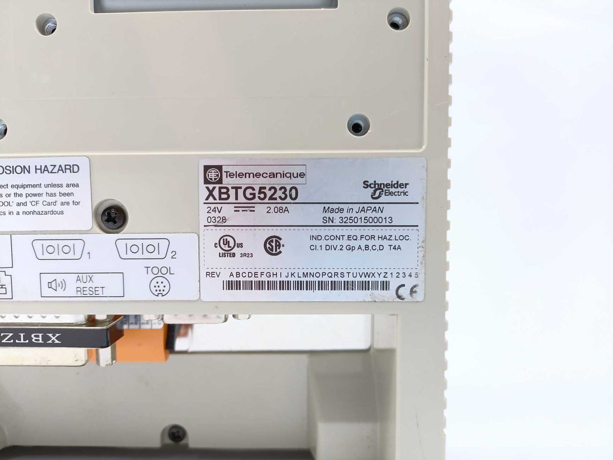 TELEMECANIQUE XBTG5230 Magelis Touch Panel 10 MULTI COL