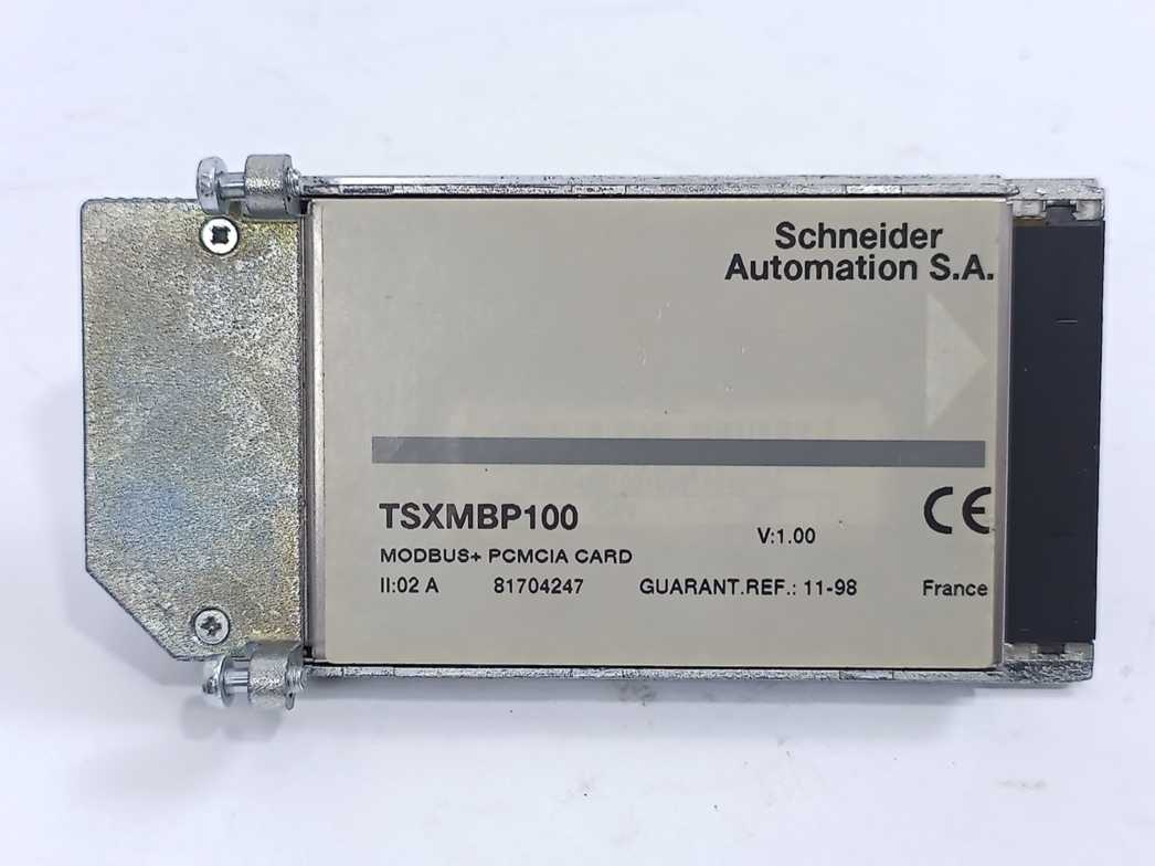 Schneider Automation TSXMBP100 Modbus Plus PCMCIA Card