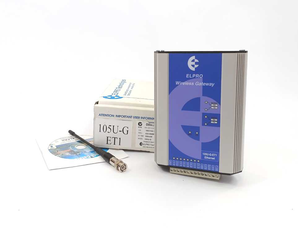 ELPRO Technologies 105U-G ET1 Wireless Gateway 500mW 434.000Mhz