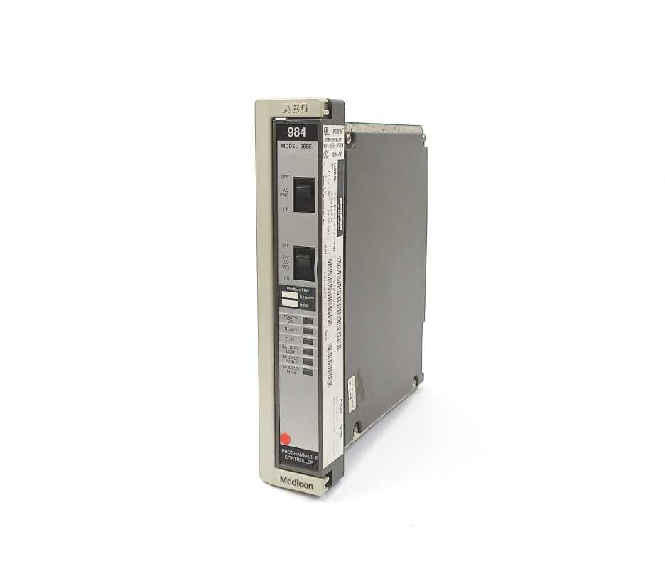Modicon PC-E984-385 Progammable Controller Model 385E