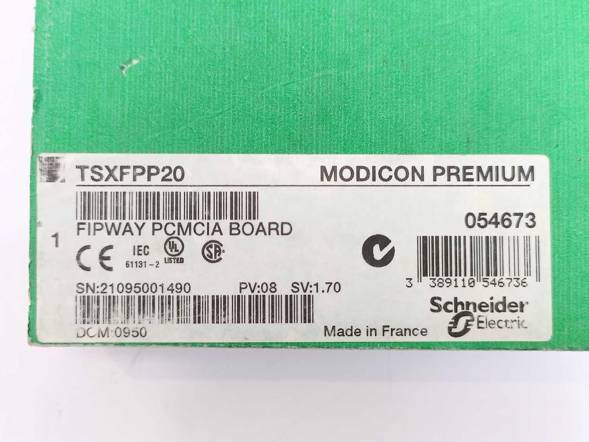 Schneider Automation TSXFPP20 FIPWAY PCMCIA BOARD