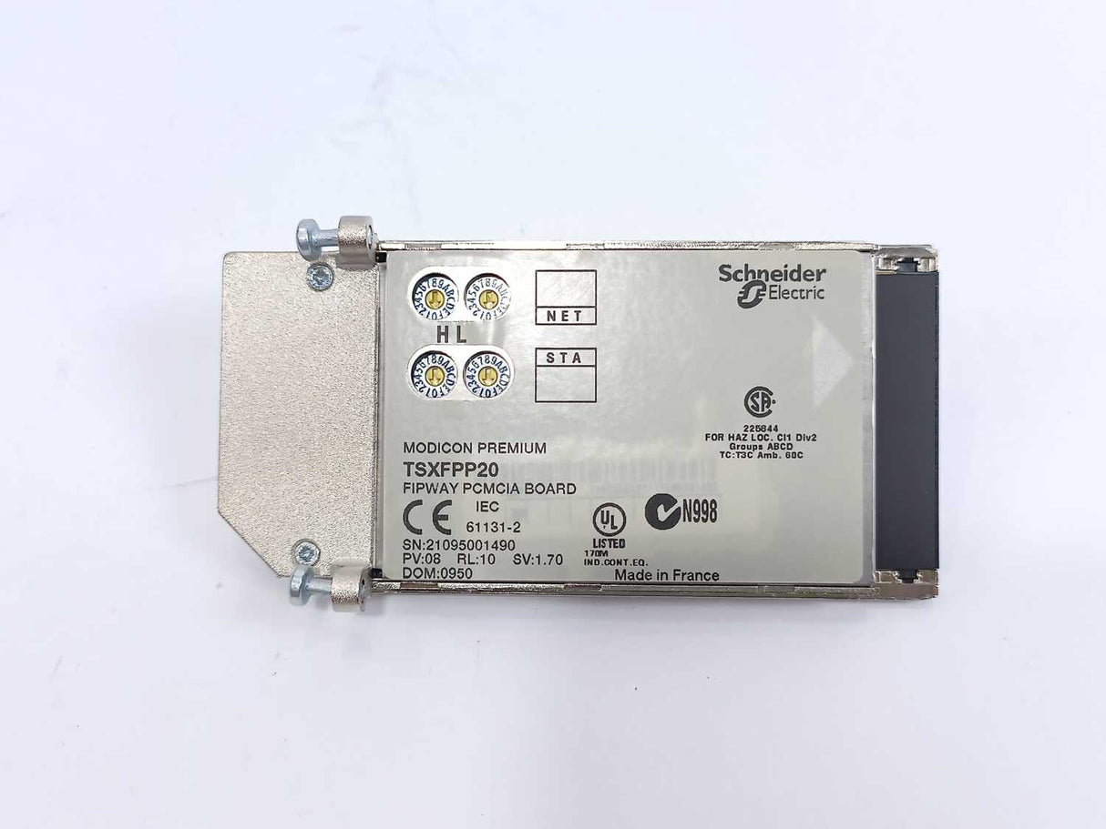 Schneider Automation TSXFPP20 FIPWAY PCMCIA BOARD