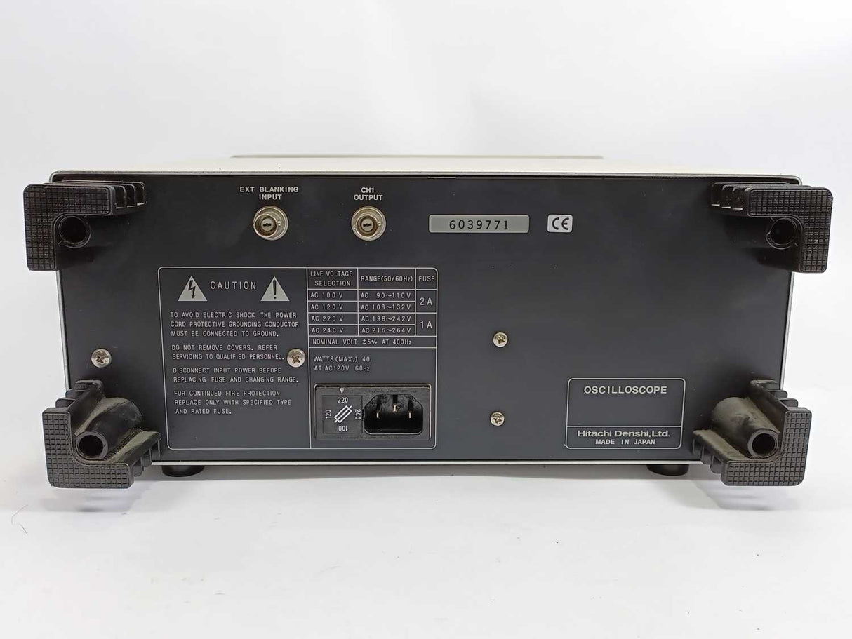 Hitachi Denshi V-252 20MHz Oscilloscope