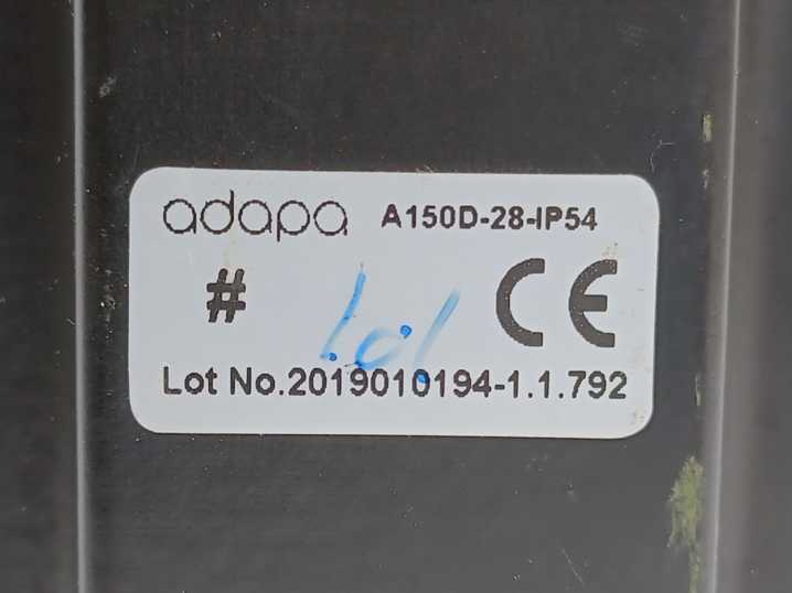 Adapa A150D-28-IP54 Motor