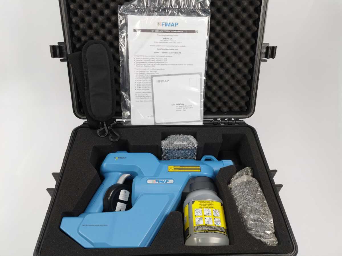 Fimap 109823 Espray Plus Electrostatic Industrial Disinfectant