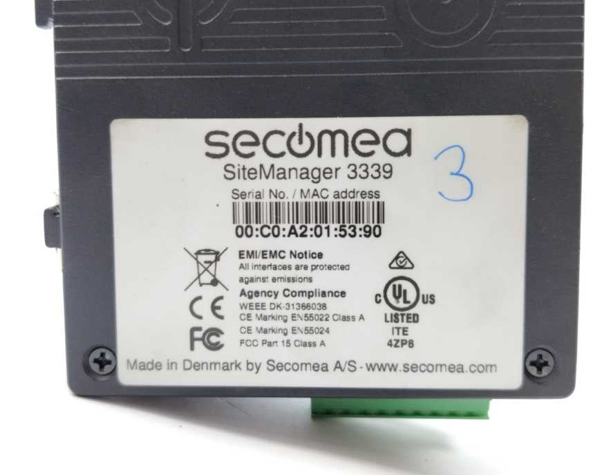 Secomea 3339 SiteManager 4G-Global