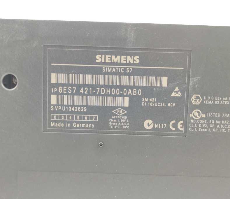 Siemens 6ES7421-7DH00-0AB0 Simatic S7