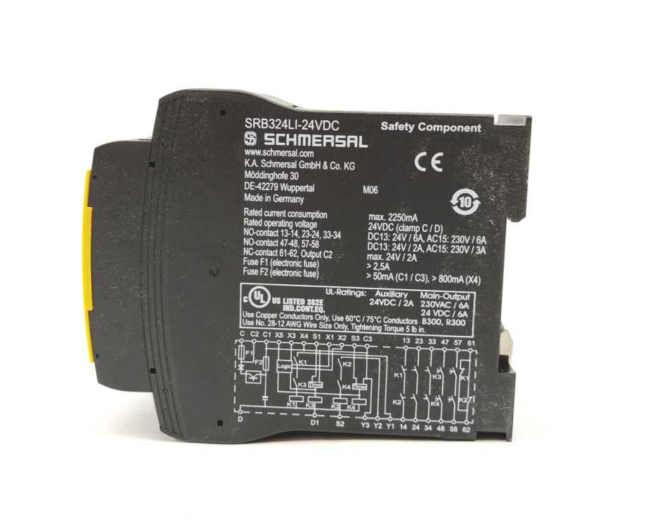 Schmersal SRB324LI 24VDC V.3 Safety Relay