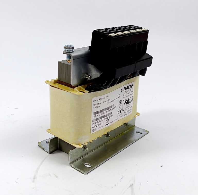 Siemens 6SL3203-0CE21-8AA0 SINAMICS 3- Line Reactor
