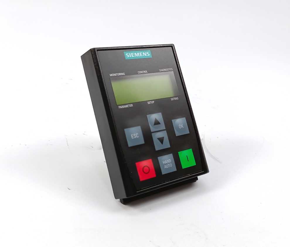 Siemens 6SL3255-0AA00-4CA1 Basic Operator Panel BOP-2