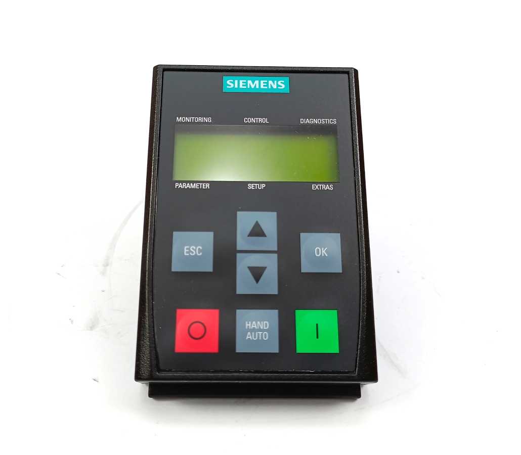 Siemens 6SL3255-0AA00-4CA1 Basic Operator Panel BOP-2