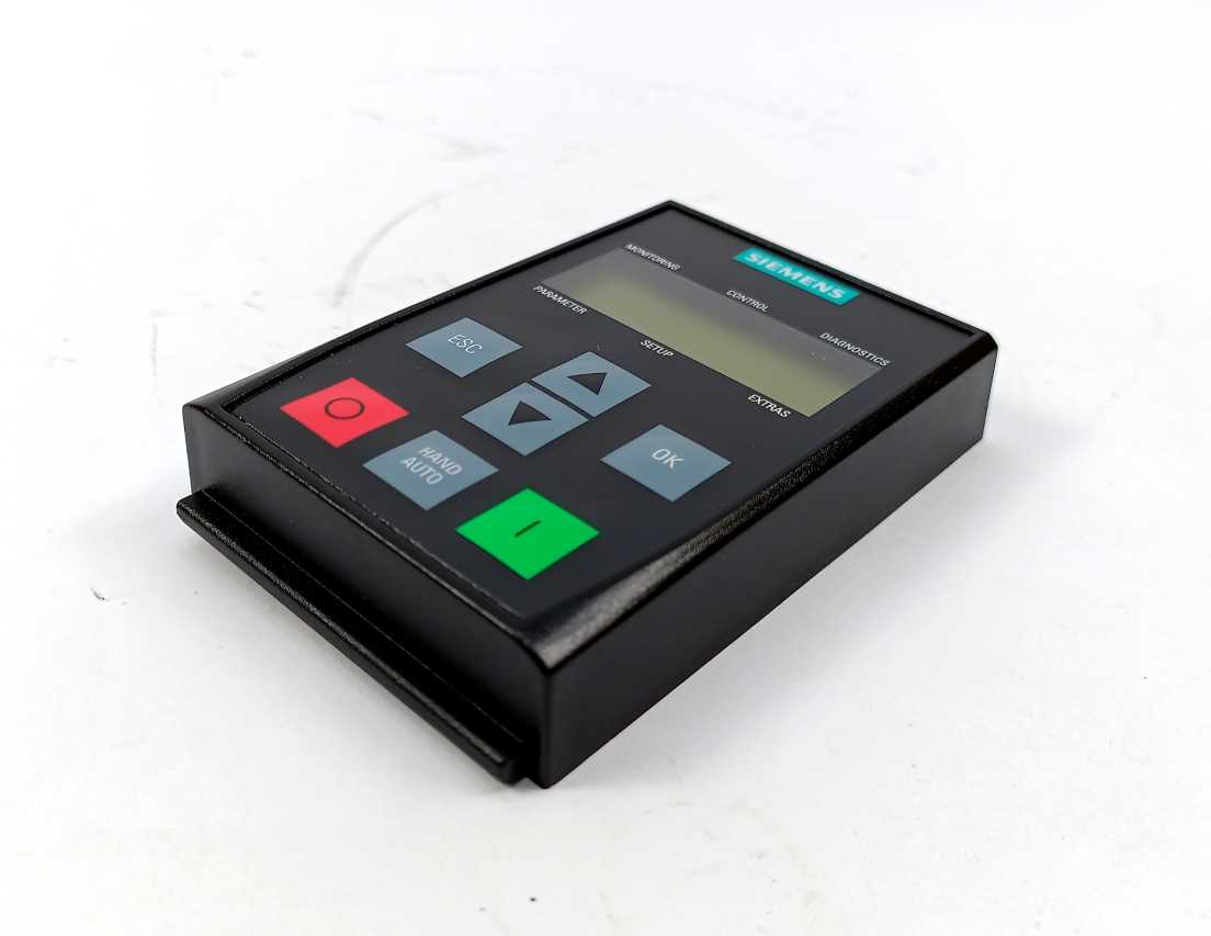 Siemens 6SL3255-0AA00-4CA1 Basic Operator Panel BOP-2