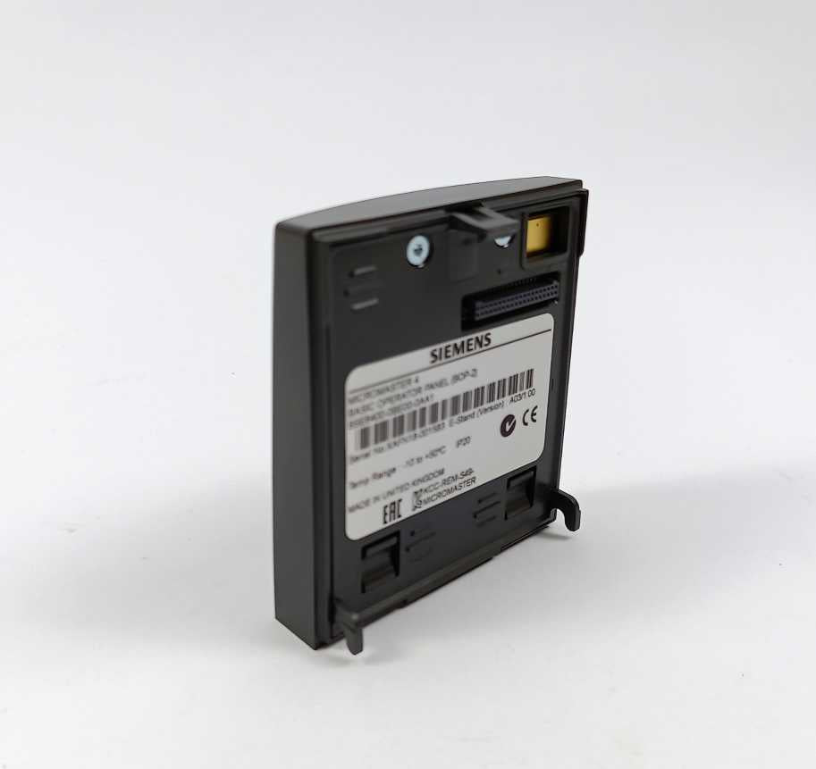 Siemens 6SE6400-0BE00-0AA1 MICROMASTER 4 Basic Operator Panel BOP-2