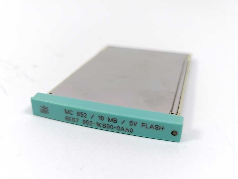 Siemens 6ES7952-1KS00-0AA0 SIMATIC S7 Memory Card 16MB