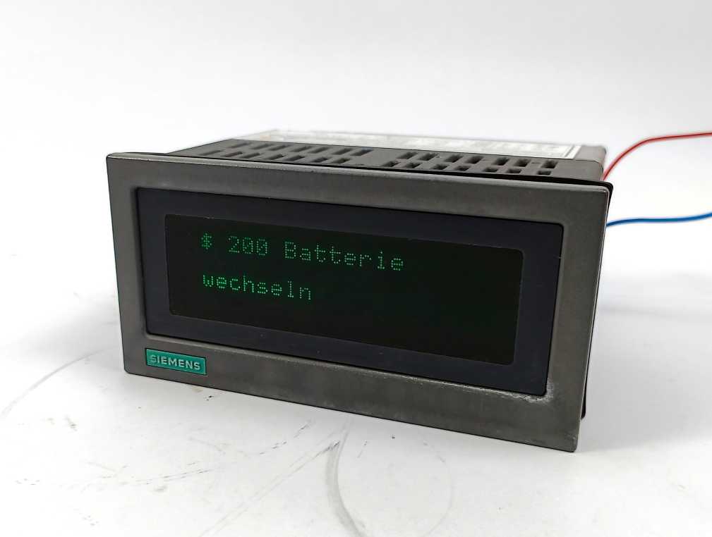 Siemens 6AV3010-1DK00 Text Display TD10/220-5