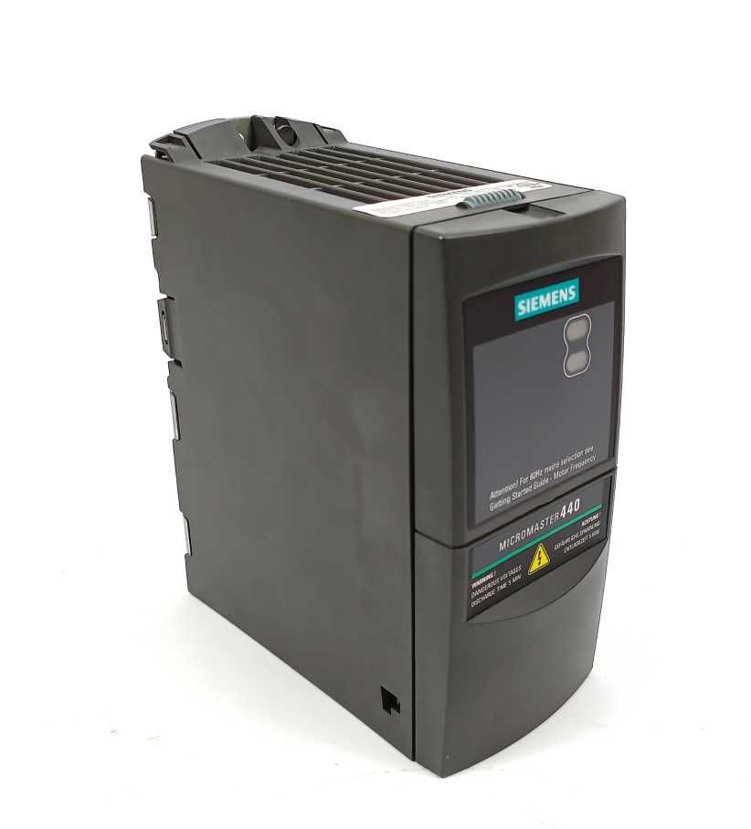 Siemens 6ES6440-2AB17-5AA1 MICROMASTER 440 Built-in Class A Filter