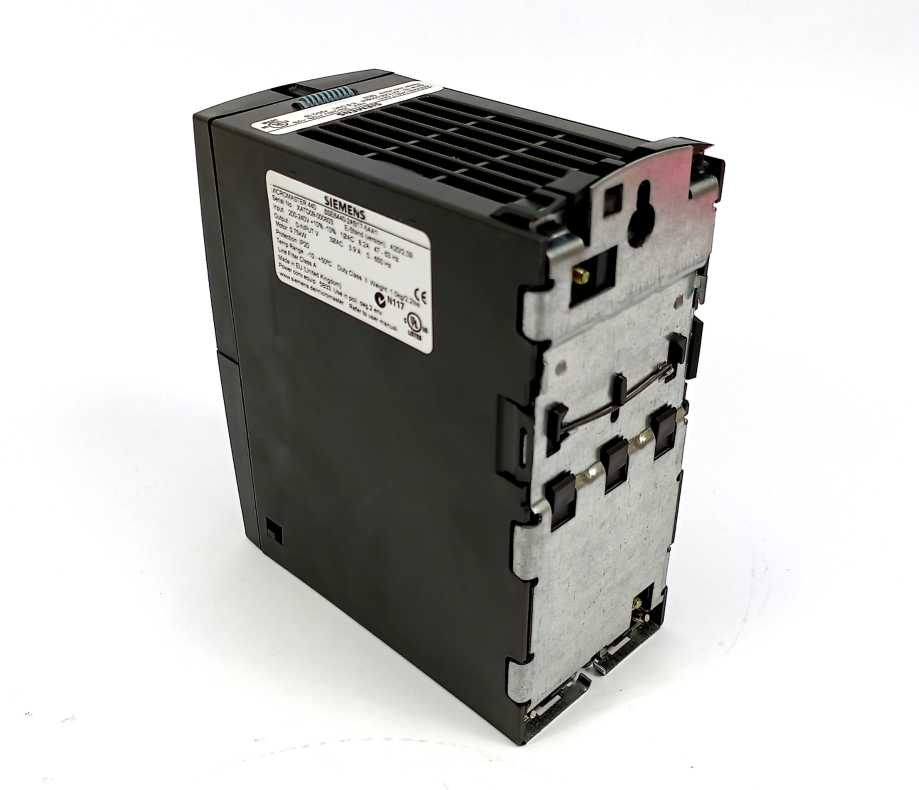 Siemens 6ES6440-2AB17-5AA1 MICROMASTER 440 Built-in Class A Filter