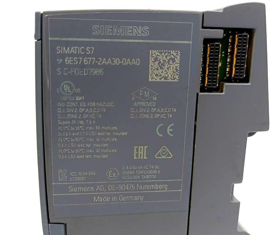 Siemens 6ES7677-2AA30-0AA0 SIMATIC ET 200SP Open Controllers