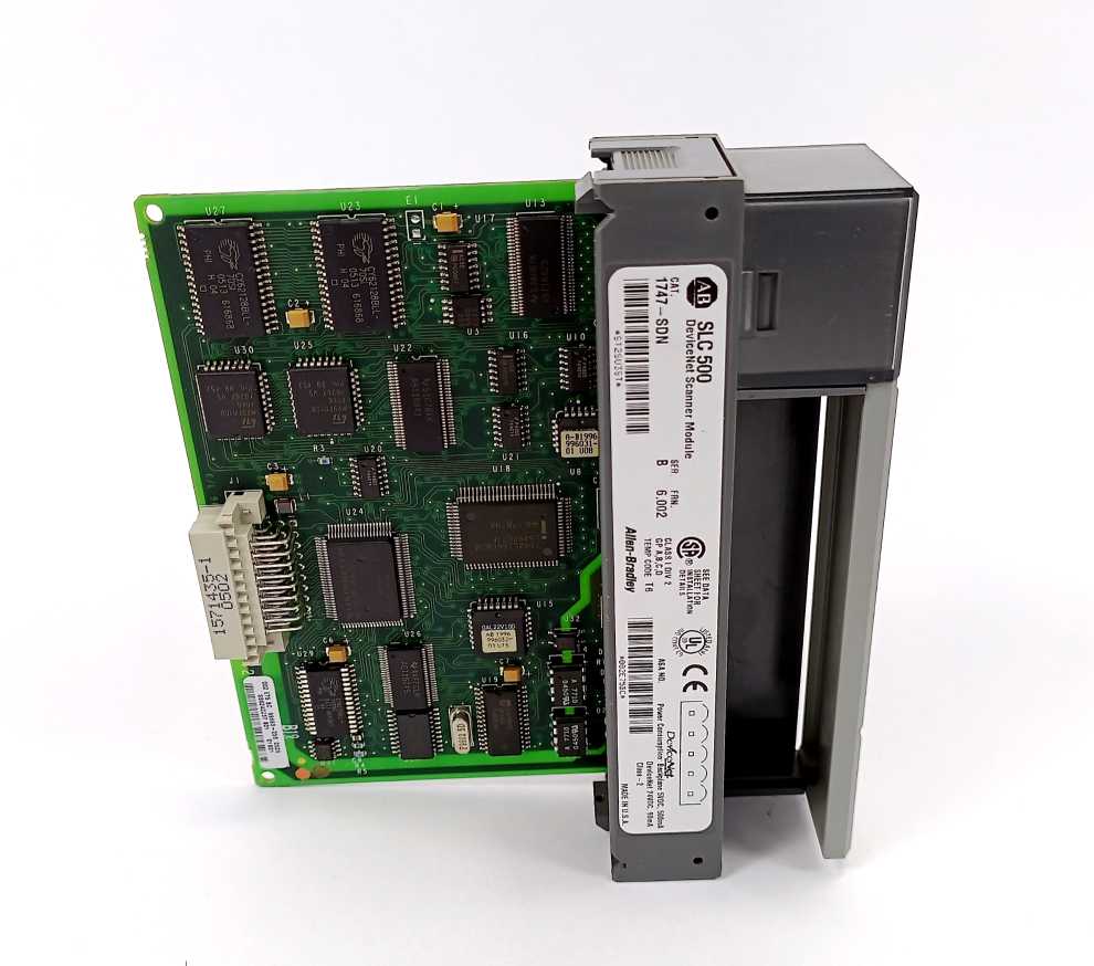AB 1747-SDN SER. B, FRN 6.002 SLC 500 DeviceNet Scanner Module
