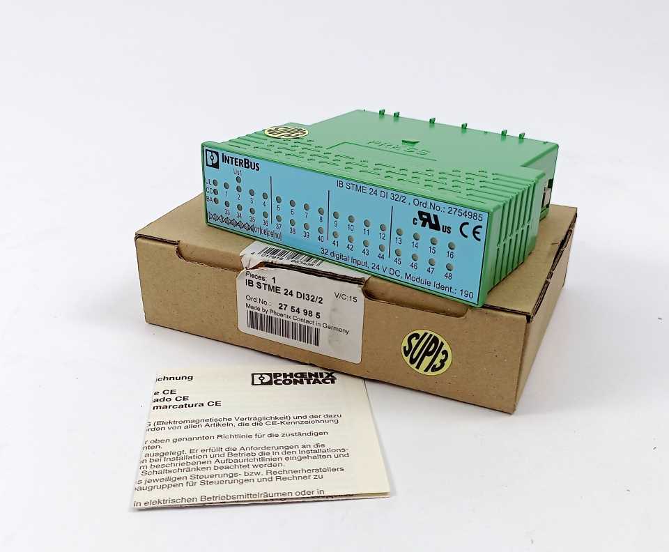 Phoenix Contact 2754985 IB STME 24 DI32/2 - Replacement electronics module