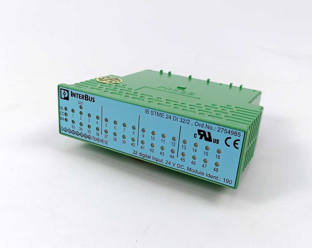 Phoenix Contact 2754985 IB STME 24 DI32/2 - Replacement electronics module