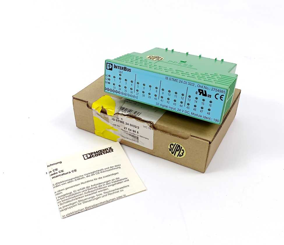 Phoenix Contact 2754985 IB STME 24 DI32/2 - Replacement electronics module
