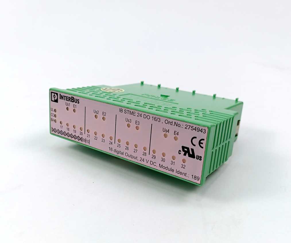 Phoenix Contact 2754943 IB STME 24 DO16/3 - Replacement electronics module