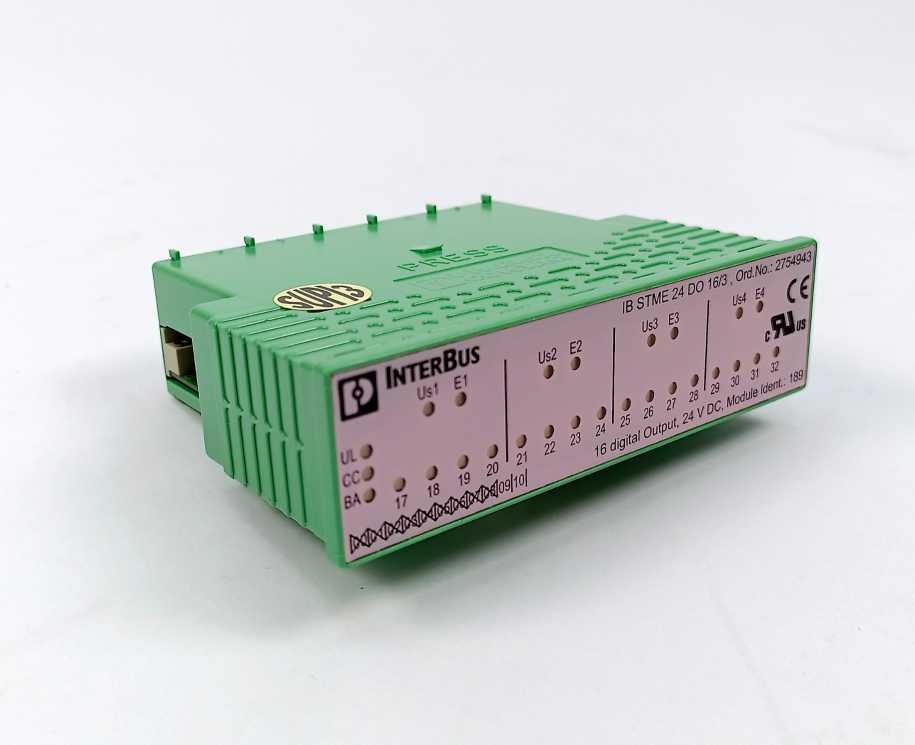 Phoenix Contact 2754943 IB STME 24 DO16/3 - Replacement electronics module