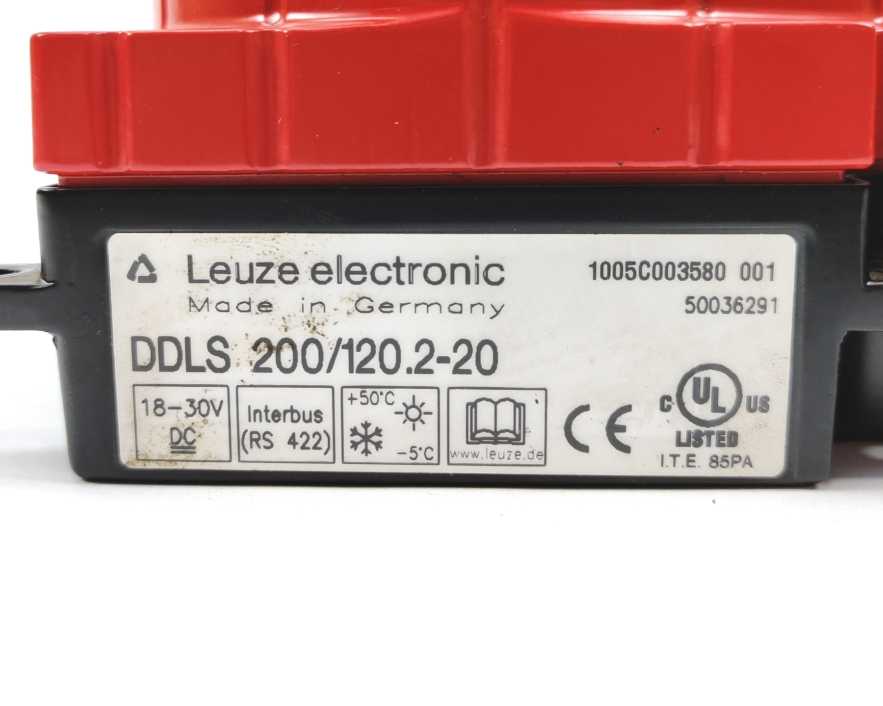 Leuze Electronic 50036291 DDLS 200/120.2-20 Optical Data Transmission