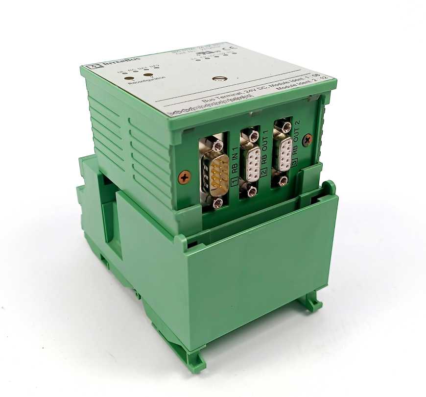 Phoenix Contact 2752932 IBS STME 24 BK RB-T Bus Terminal 24VDC