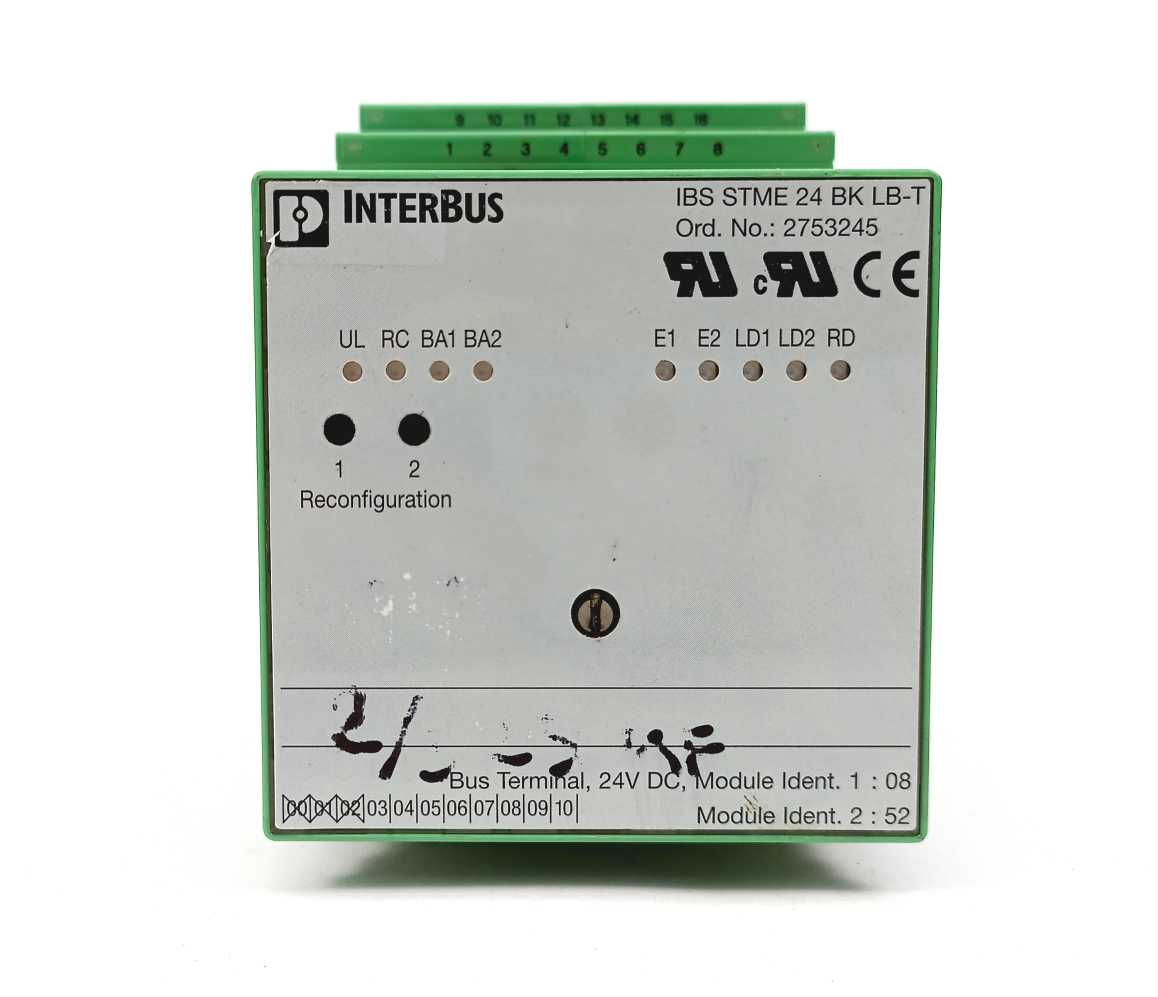 Phoenix Contact 2753245 IBS STME 24 BK LB-T