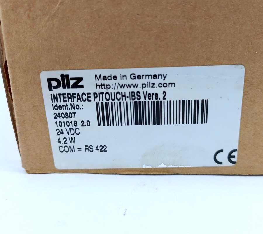 Pilz 240307 Ver. 2.0 Interface-Pitouch-Ibs 24VDC 4,2W