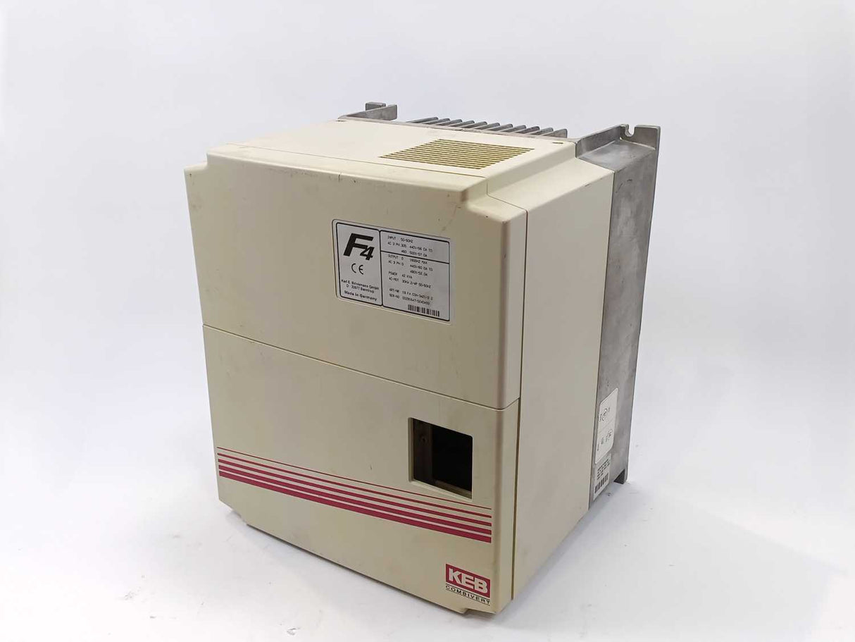 KEB COMBIVERT 19.F4.COH-3421/2.2 3PH, 30KW, 42KVA, 440V, Missing Control Board