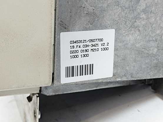 KEB COMBIVERT 19.F4.COH-3421/2.2 3PH, 30KW, 42KVA, 440V, Missing Front Cover