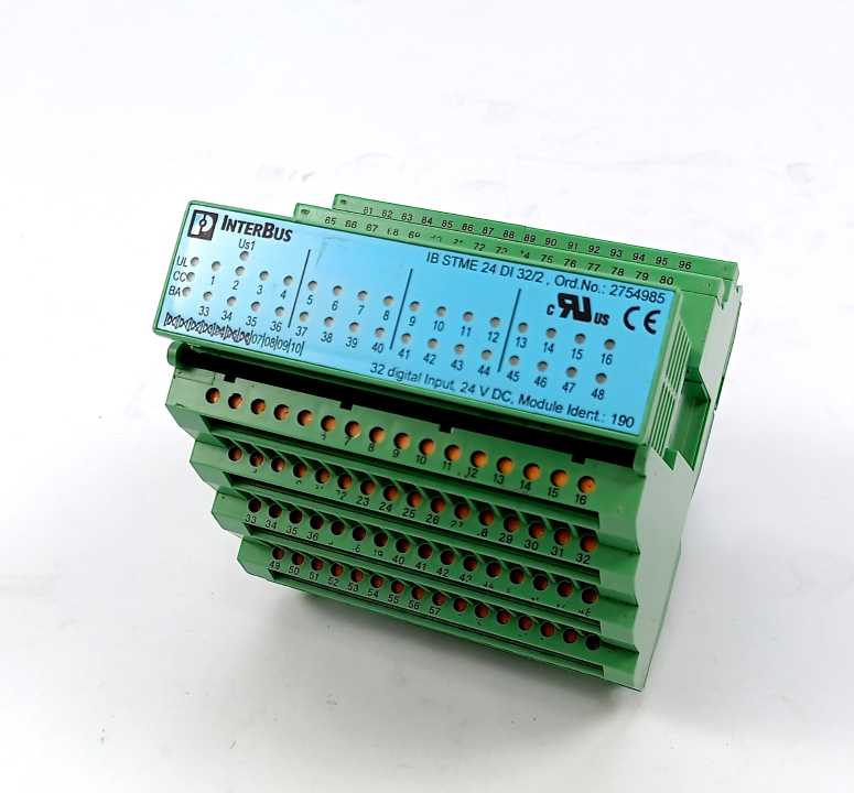 Phoenix Contact 2750675 Digital Input Module, 32 Inputs, 24VDC
