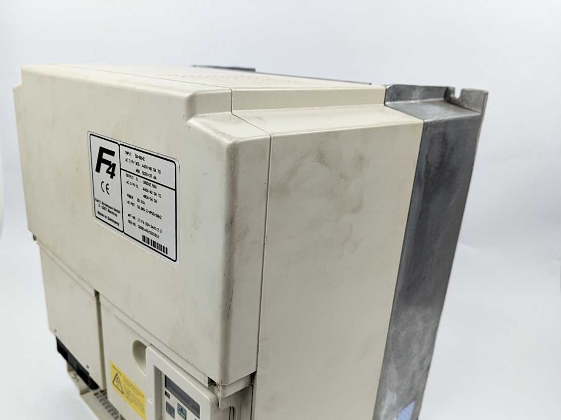 KEB COMBIVERT 17.F4.COH-3441/2.2 3PH, 18.5KW, 29KVA, 440V, Missing Front Cover