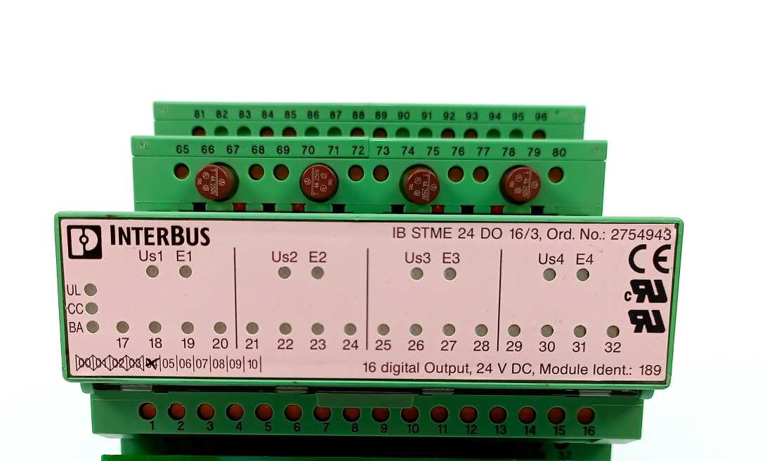 Phoenix Contact 2750646 Digital Output Module, 16 Outputs, 24VDC