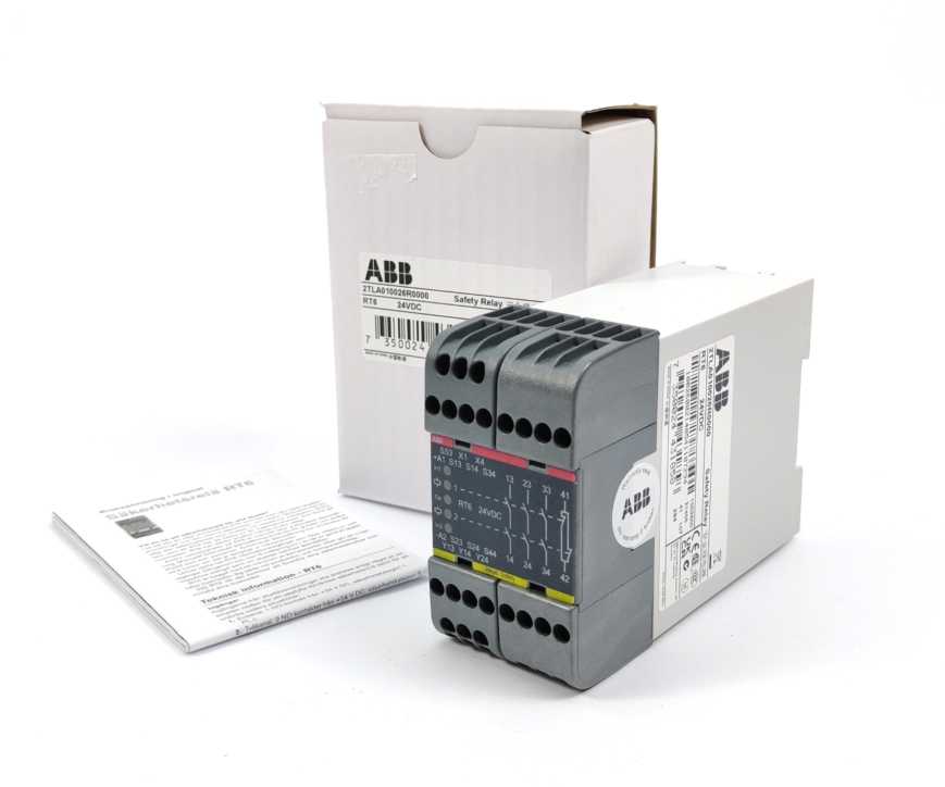 ABB 2TLA010026R0000 Safety relay RT6 24VDC