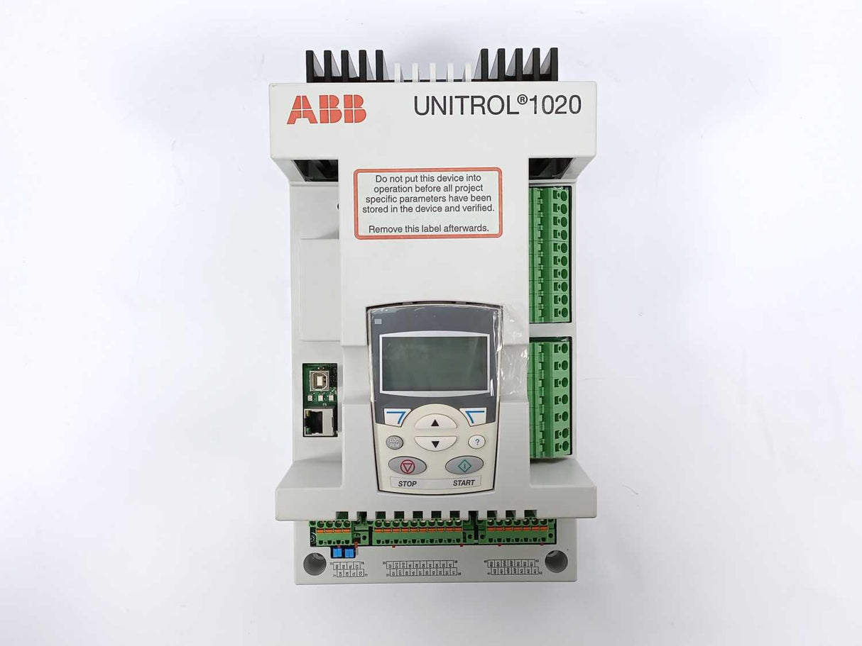 ABB 3BHE030579R0007 UNITROL® 1020 Automatic Voltage Regulator (AVR)