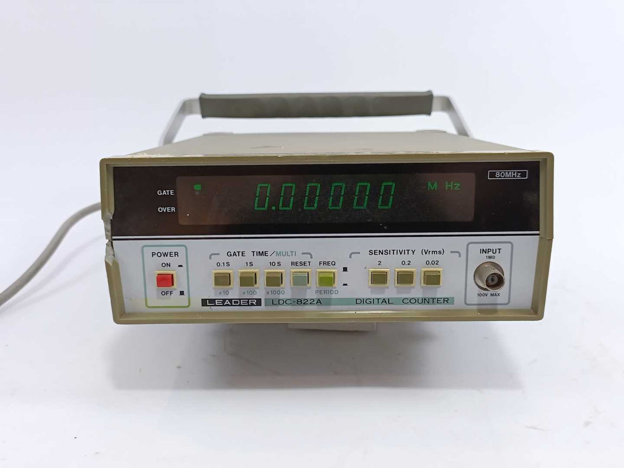 LEADER LDC-822A Digital Counter 80Mhs