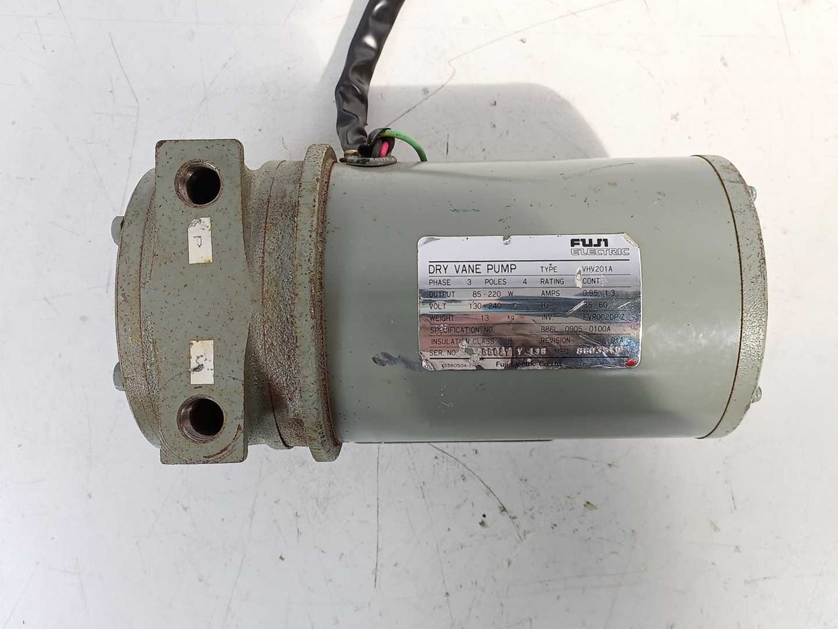 Fuji Electric VHV201A 3-Phase Dry Vane Pump 85-220W