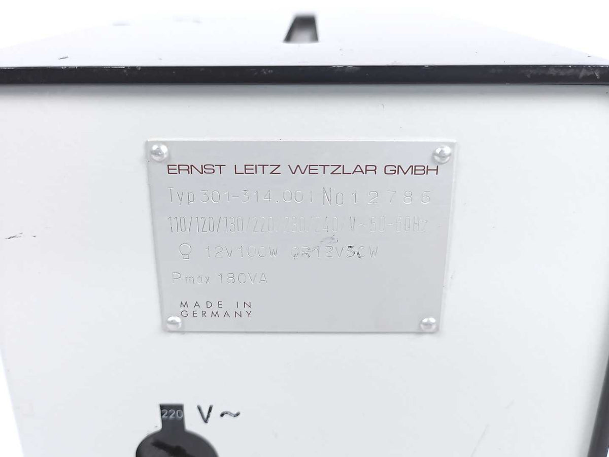 Leitz Wetzlar 301-314.001 Illumination Unit