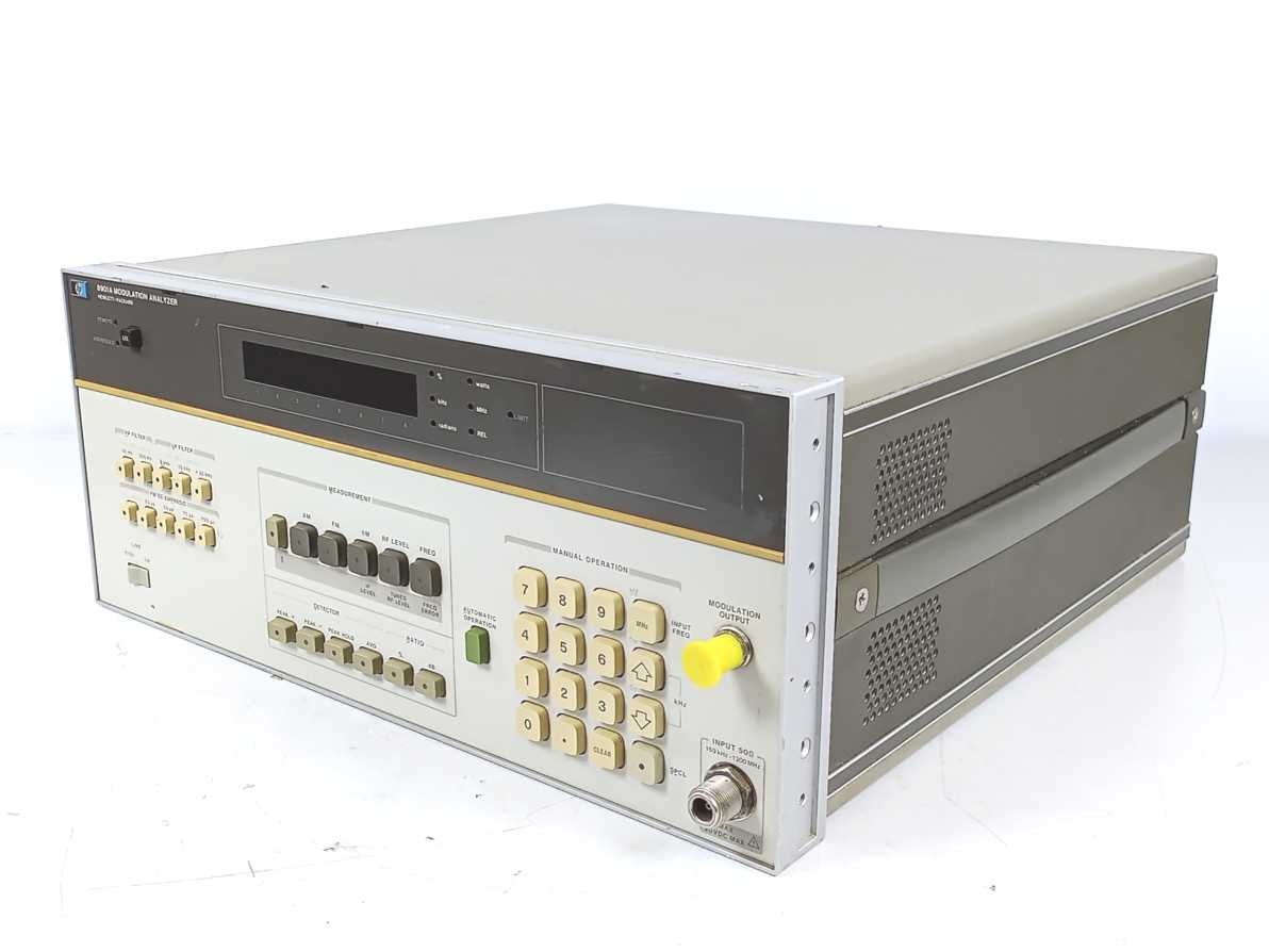 Hewlett-Packard 8901A Modulation Analyzer