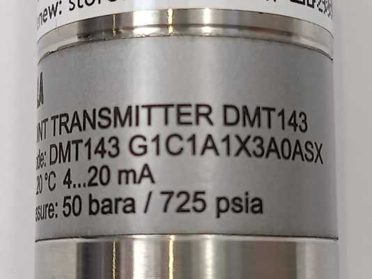 VAISALA DMT143 G1C1A1X3A0ASX Dewpoint Transmitter