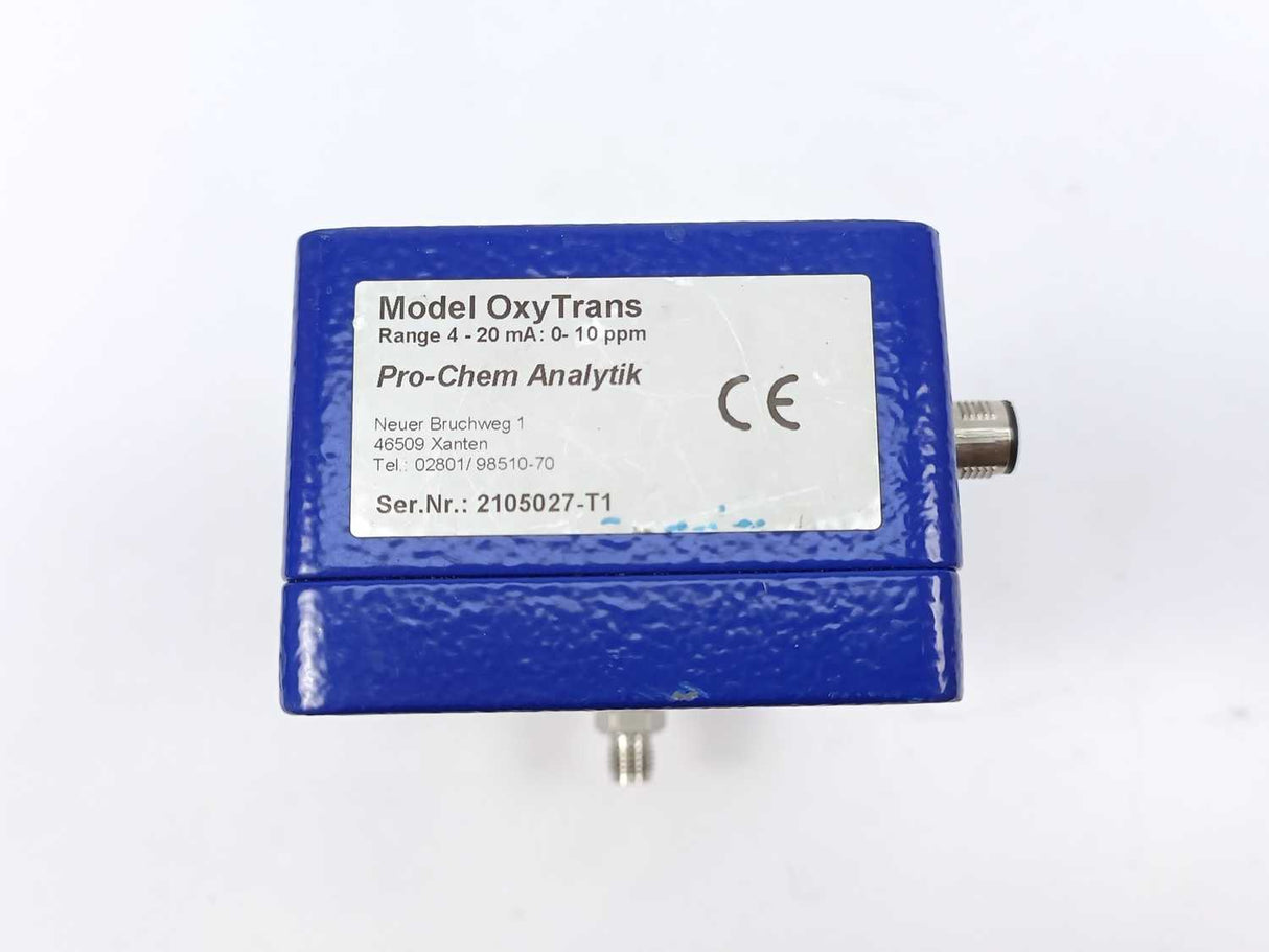 Pro-Chem Analytik OxyTrans Loop Powered Oxygentransmitter 0-5%