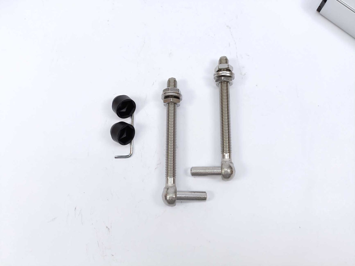 Locinox SWING40-130 Springhinge for garden gates - 130 mm