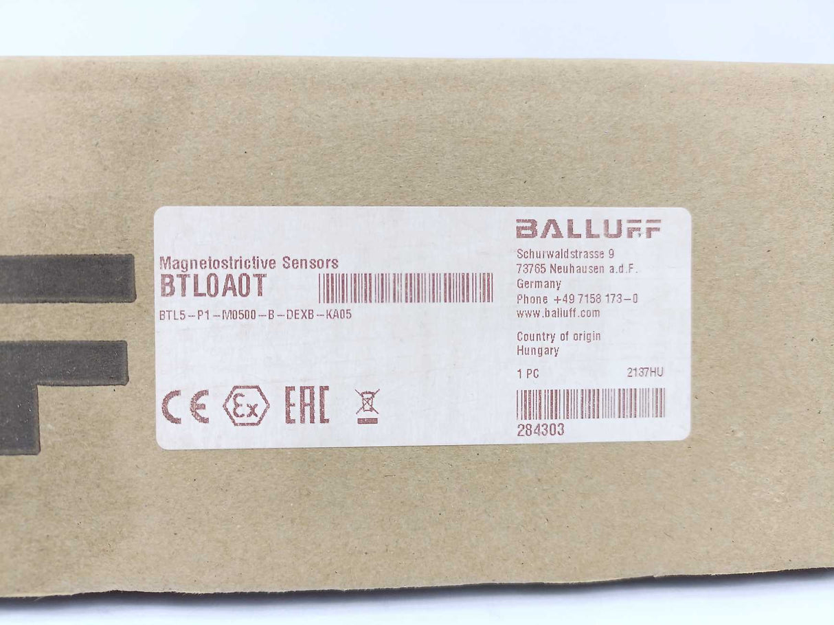 BALLUFF BLT5-P1-M0500-B-DEXB-KA05 BTL0A0T Magnetostrictive Sensors