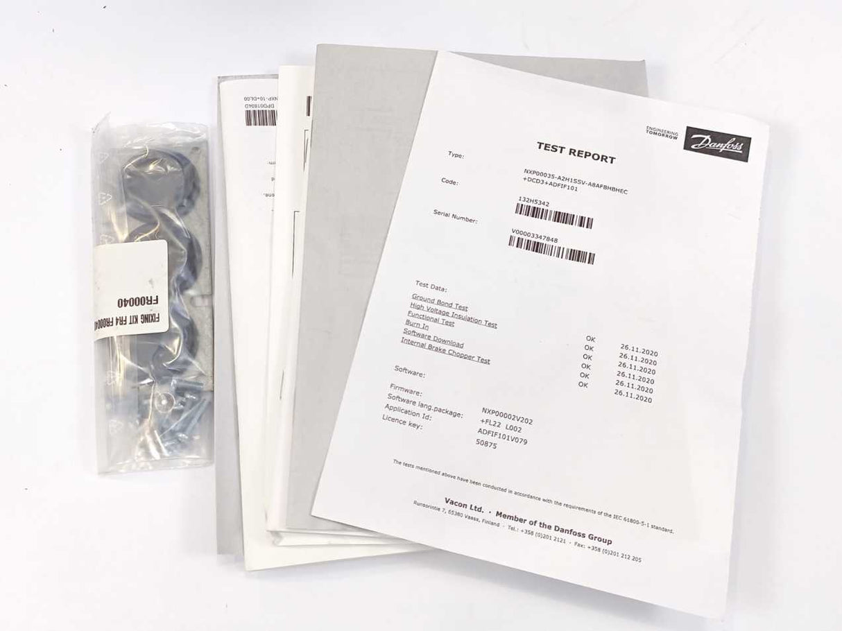 Vacon NXP00035-A2H1SSV-A8AFBHBHEC NXP Frequency Converter 1603975747 1.1kW