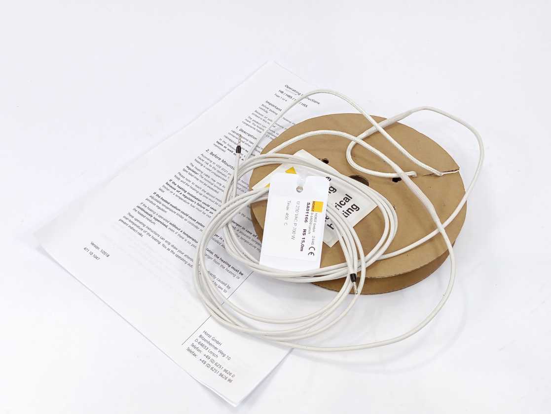 HORST SA01166 HS 15m 450°C Heating Tape 230V 700W